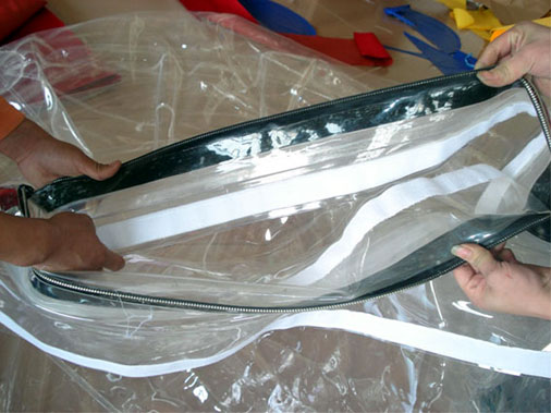 Inflatable bubbles for shows