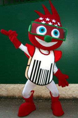 Inflatable mascot — result