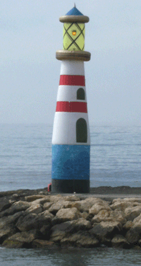 Inflatable lighthouse 10 m