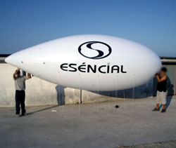 Inflatable blimp