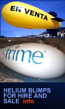 blimps, advertising balloons